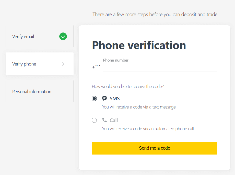 How to Login and Verify Account on Exness