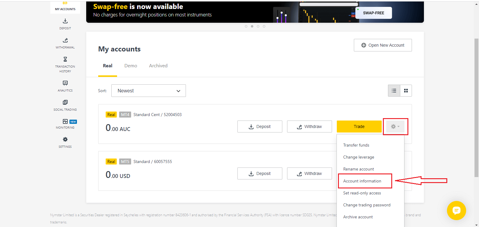 How to Login and Verify Account on Exness