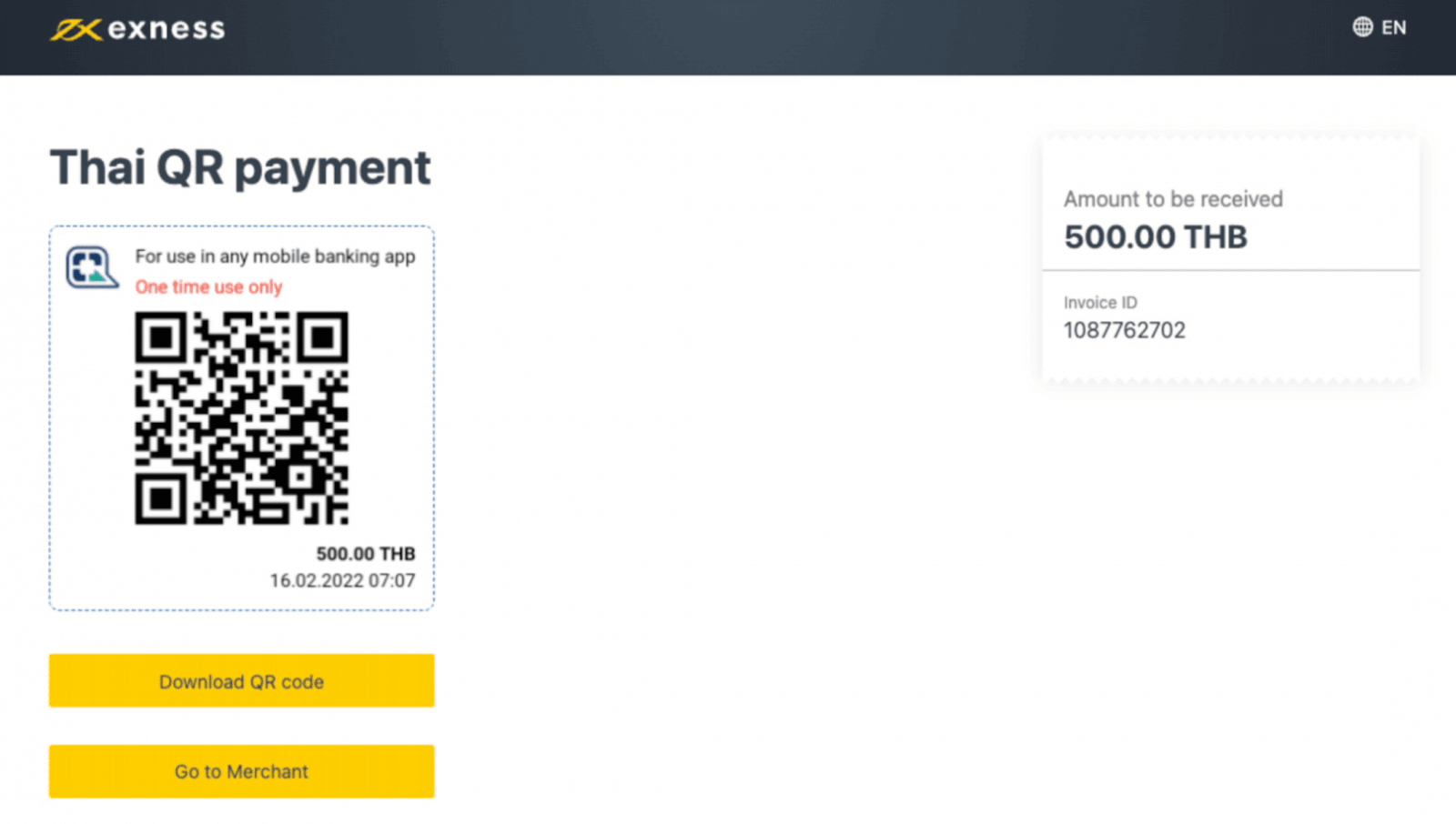 Exness Deposit and Withdraw Money in Thailand