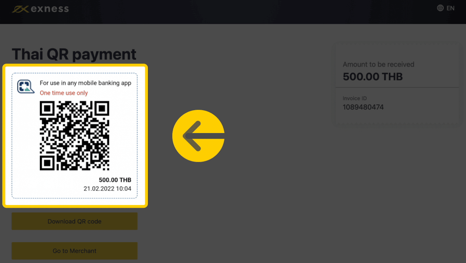 Exness Deposit and Withdraw Money in Thailand