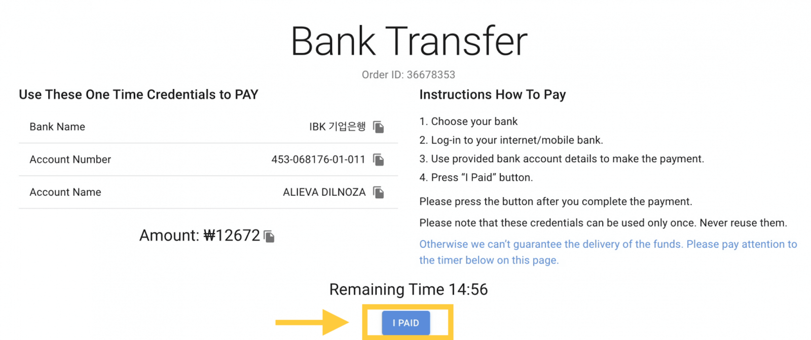 Exness Deposit and Withdraw Money in South Korea