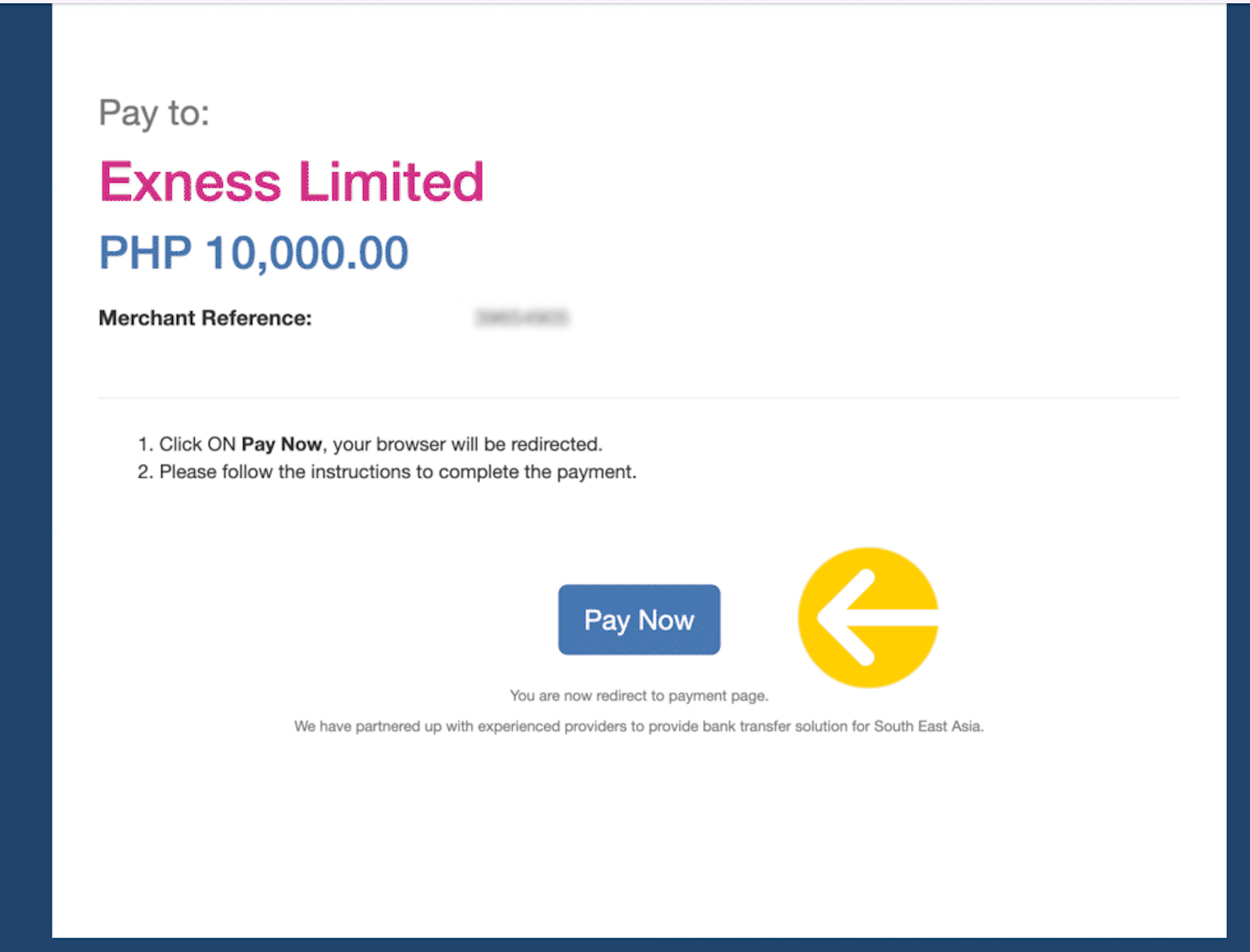 Exness Deposit and Withdraw Money in Philippines