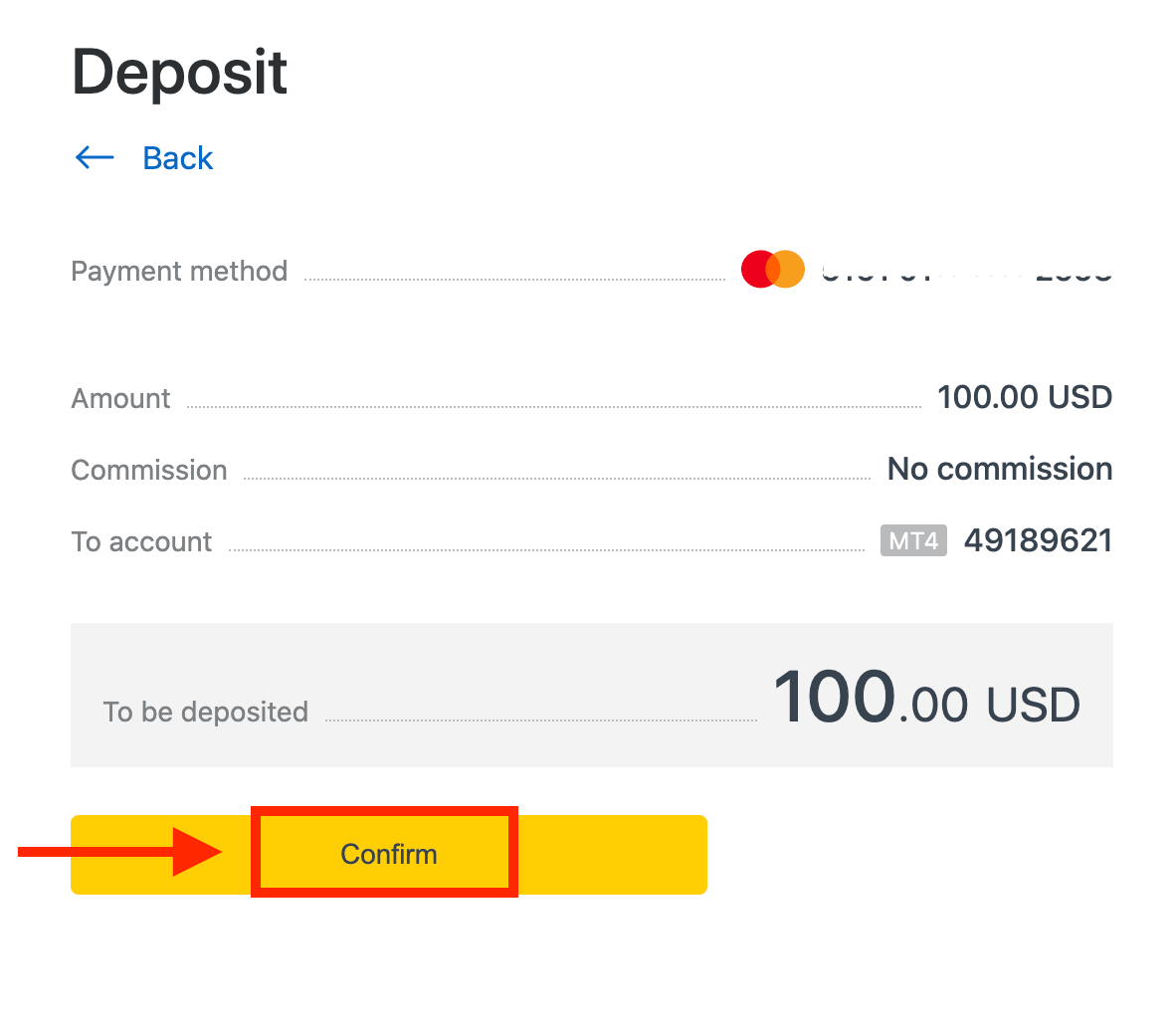 How To Deposit Money on Exness