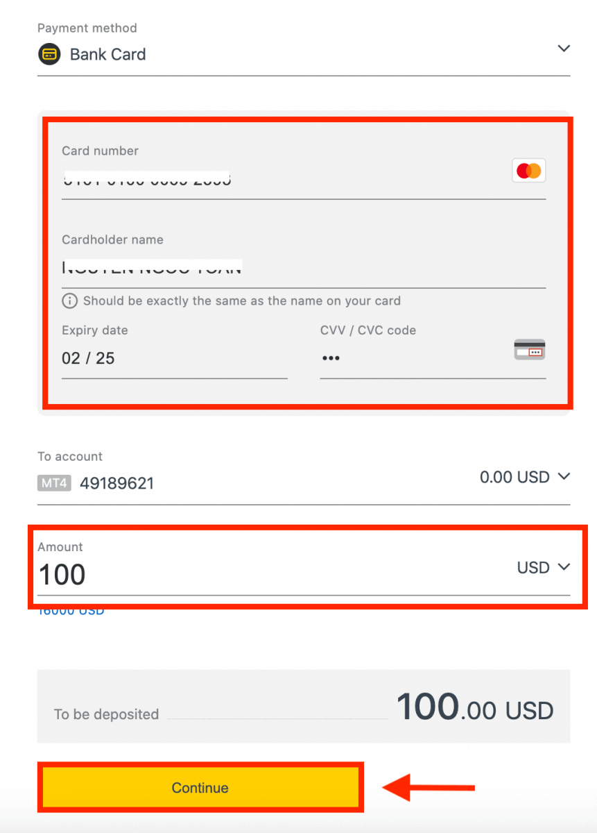 How To Deposit Money on Exness