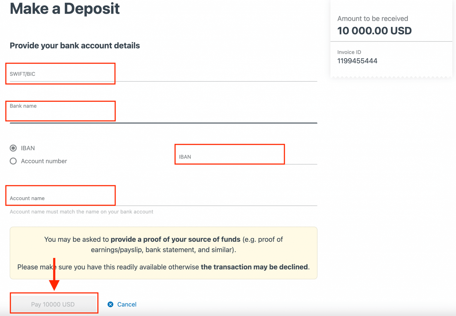 How To Deposit Money on Exness